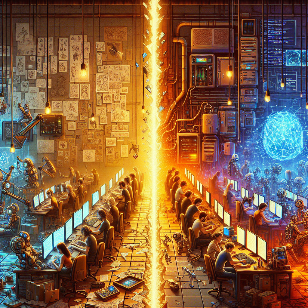 Inside the AI divide roiling video game giant Electronic Arts