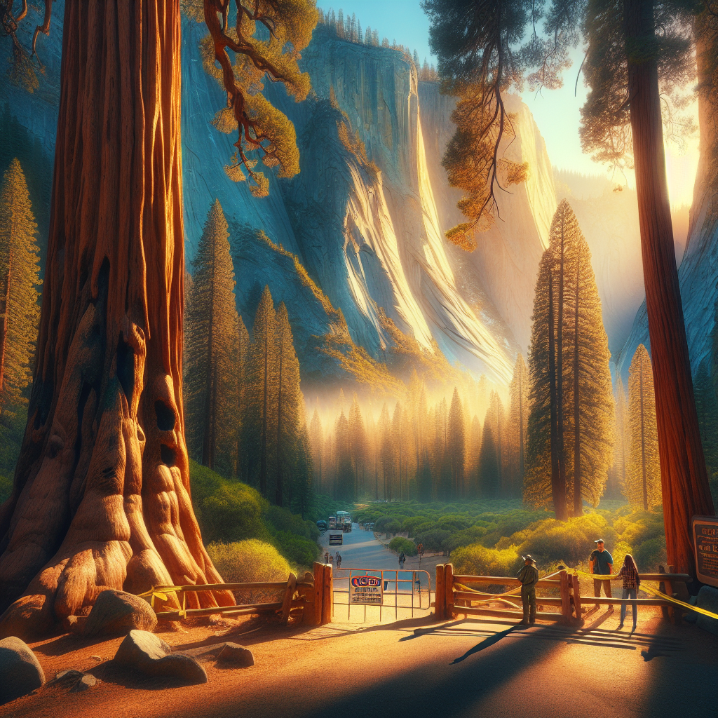 I visited a national park during the government shutdown. I found closed visitor centers and tourists looking for maps.